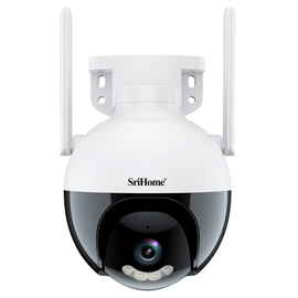 Cámara De Seguridad Ip  2Mp WifiLan 12V