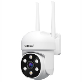 Cámara De Seguridad Ip Domo  Sh061 Full Hd Vision No...