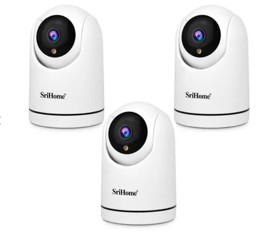 Kit X3 De Cámaras De Seguridad  1080P Audio Bidirecc...