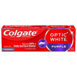 Pasta De Dientes Optic White Purple Para Blanquear ...