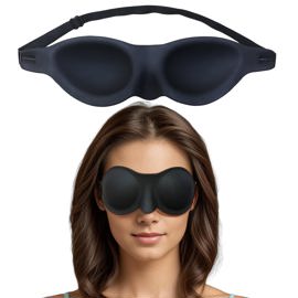 Gafas De Dormir Vowleike De Silicona Suave Con Cámar...