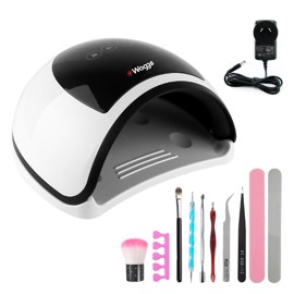 Cabina De Uñas Uv Lampara Led 96W  + Kit De Regalo
