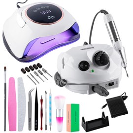 Kit Para Uñas Torno T202 + Cabina Uv Led Bqst 180W ...