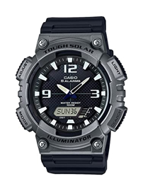 AqS810w1A4vcf Reloj De Cuarzo Negro Resistente Con ...