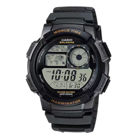 Reloj Digital Illuminator Ae1000w1Av Negro