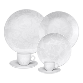 Juego Vajilla X42 Porcelana Blanc
