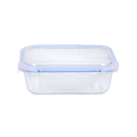 Recipiente Contenedor De Vidrio 1.52 Lt Con Tapa Rec...
