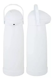 Termo  Nobile Bomba 1Lt Frio Calor 12Hs Blanco