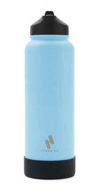 Botella Termica 1000Ml Celeste/Negro