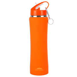 Botella Térmica Sport Naranja Acero 500Ml