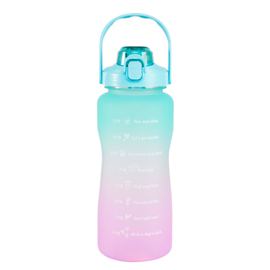 Botella Motivacional 2 Litros  Degrade Botellon Agua