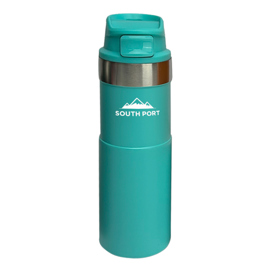 Vaso Termico Turquesa South Port 500Ml Con Tapa Y Re...