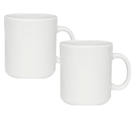 Recto Set X2 Jarros 270 Cc Blanco