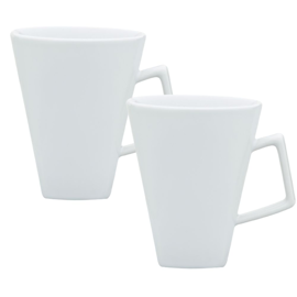 Quartier Set X2 Jarros 350 Cc Blancos