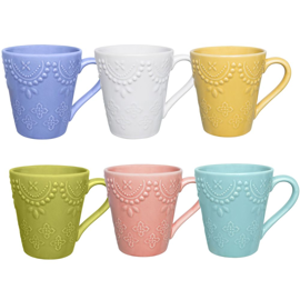 Set X6 Jarros Arco Iris 280 Cc Dallas Arcoiris