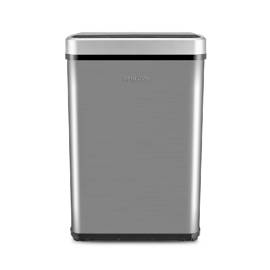 Tacho De Basura Con Sensor 50L Acero Phtbacs50l