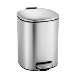 Cesto Residuos Tacho Basura 5 Lts Acero Inox.