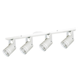 Lampara Aplique Moderno Cily Eco 4 Luces Blanco Tech...