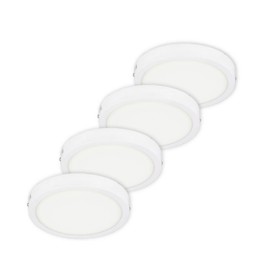 Panel Led Redondo Para Aplicar 20Cm Luz Fría 18W Pac...