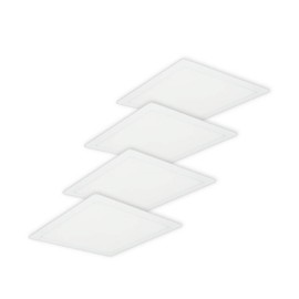 Panel Led Cuadrado Para Embutir 22Cm Luz Fría 18W Pa...