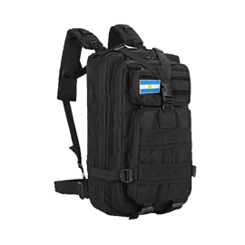 Mochila Tactica Asalto Trekking 45 Litros Negra 