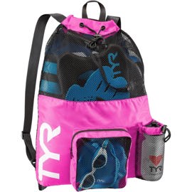 Big Mesh Mommy Backpack Para Natación Mojada, Gimna...