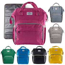 Bolso Maternal South Port S47 By Con Cambiador Moch...