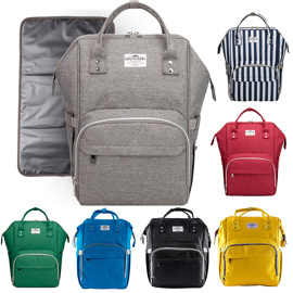 Bolso Maternal Gris South Port S47 By Con Cambiador...