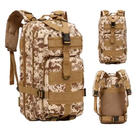 Mochila Táctica 25Lts Militar Mochilero Compatible ...