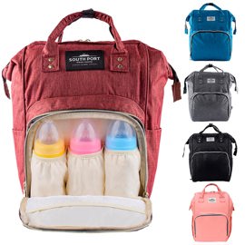Bolso Maternal Bordó S46 By Gadnic Porta Mamaderas ...