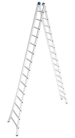 Escalera Extensible De Aluminio 2X15 005211 3 Func...