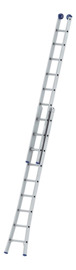 Escalera Recta Plateada De Aluminio 005205