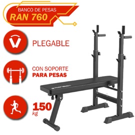 Banco Ejercicio Plegable  760 Para Gym En Casa
