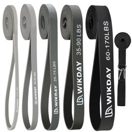 Bandas De Resistencia  Para Ejercicio, Dominadas, 5 ...
