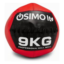 Medicine Ball Rojo 9Kg Pelota Medicinal Esferodinami...
