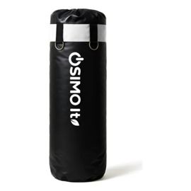 Bolsa De Boxeo Blanco 180 Cm Lona Vinílica Reforzada...
