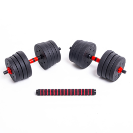 Kit Funcional Mancuernas + Barra 25Kg