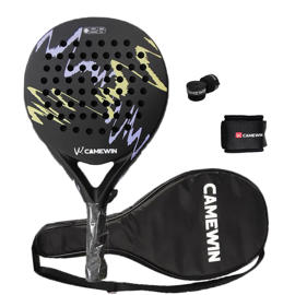 Pala De Pádel De Fibra De Carbono 18K 360G + 10G