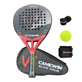 Pala De Pádel De Fibra De Carbono 18K 360G + 10G