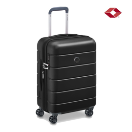 Valija Cabina Carry On Lagos Rigida Ruedas 360 Negr...