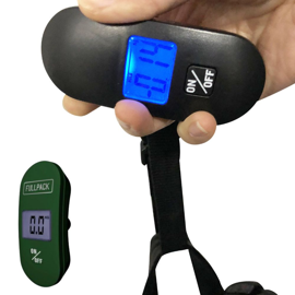 Balanza De Mano Digital Portatil Para Viaje Valija E...