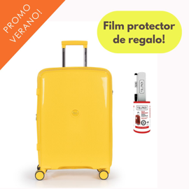 Valija Mediana Rígida Expandible Con Candado Incorpo...