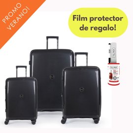 Set X 3 Valijas Carry On Mediana Grande Urbano Rígid...