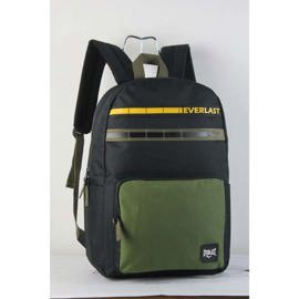 Mochila  17 Pulgadas  Color Negro Y Verde