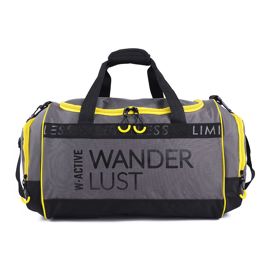 Bolso Con Cintas Estampadas
