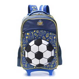 Mochila Con Carro Ruedas De Goma 18 Pulgadas