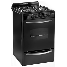 Cocina Multigas Cnav Negra 50 Cms.