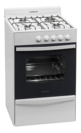 Cocina A Gas Longvie 13231bf 56cm Blanca Cajón Parrilla