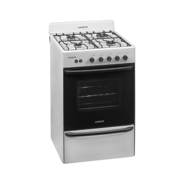 Cocina A Gas Longvie 12331b 56cm Blanca Cajón Parrilla