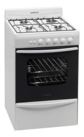 Cocina A Gas Longvie 13501bf 56cm Blanca Cajón Parrilla